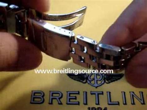 breitling screw pin|Breitling armband parts.